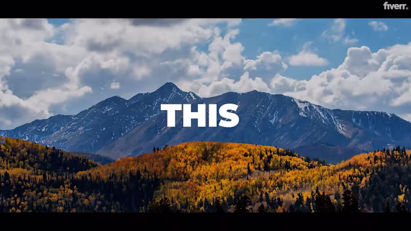 Cover image for Promotional video for Banff Event by Pat Cooligan