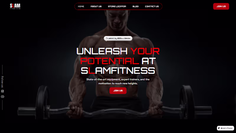 Cover image for Slam Fitness Studio