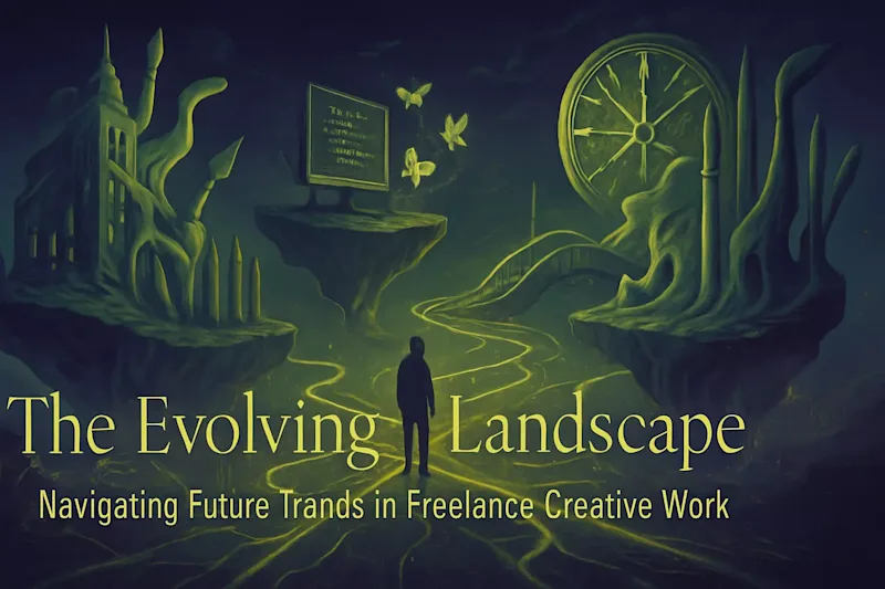 Cover image for The Evolving Landscape: Navigating Future Trends in Freelance Creative Work