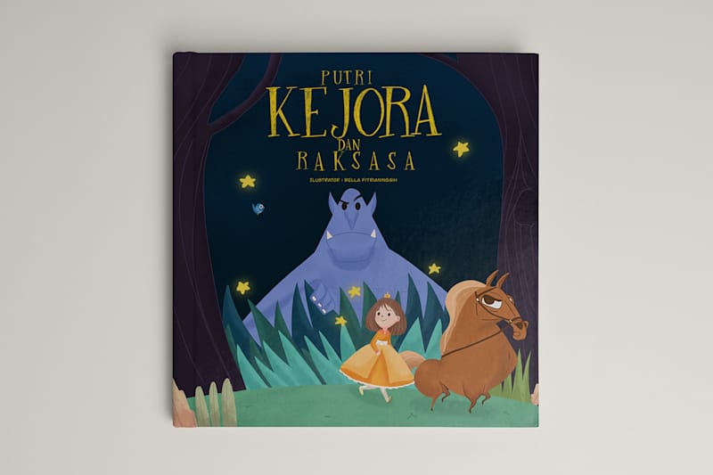 Cover image for The Princess Kejora and The Giant