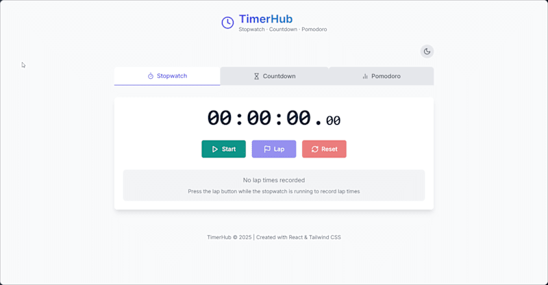 Cover image for TimerHub: Your Versatile Timing Companion