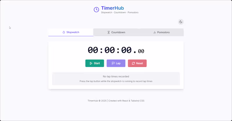 Cover image for TimerHub: Your Versatile Timing Companion