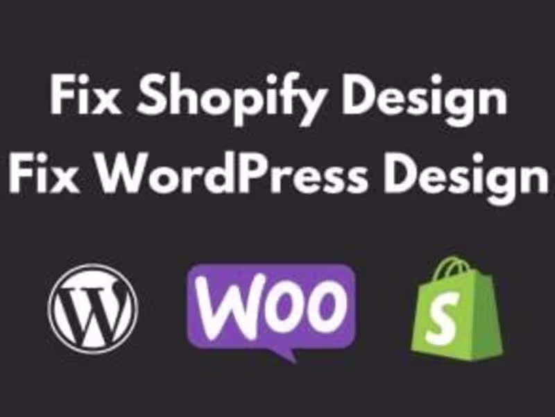 Cover image for I will set a responsive wordpress shopify website design or blog