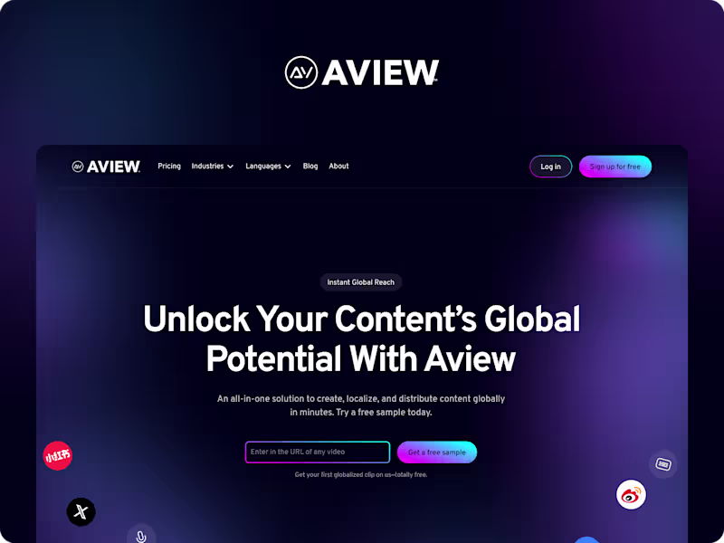 Cover image for Aview - Website Design