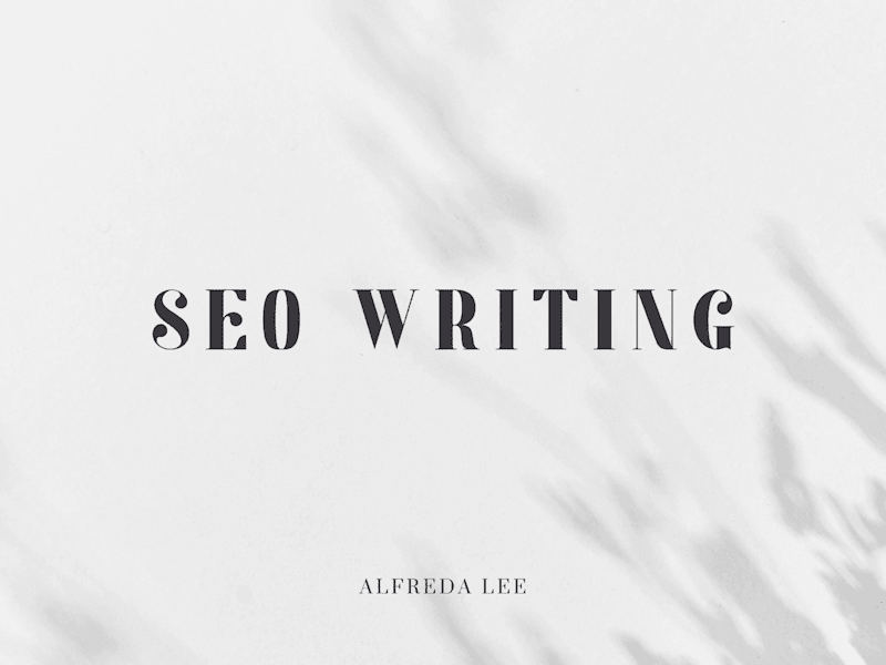 Cover image for SEO Writing