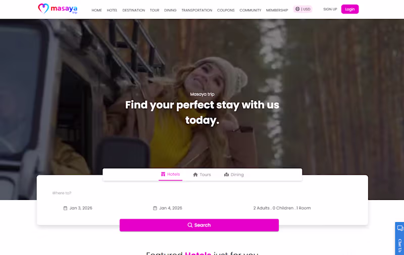 Cover image for Masaya trip