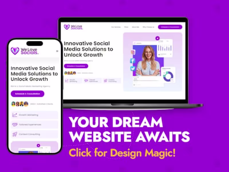 Cover image for I will do website design and development