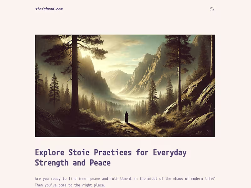 Cover image for stoichead.com - Hugo CMS SEO Optimized Blog