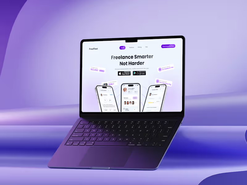 Cover image for FreeFleet - Freelance Network | Passion Project