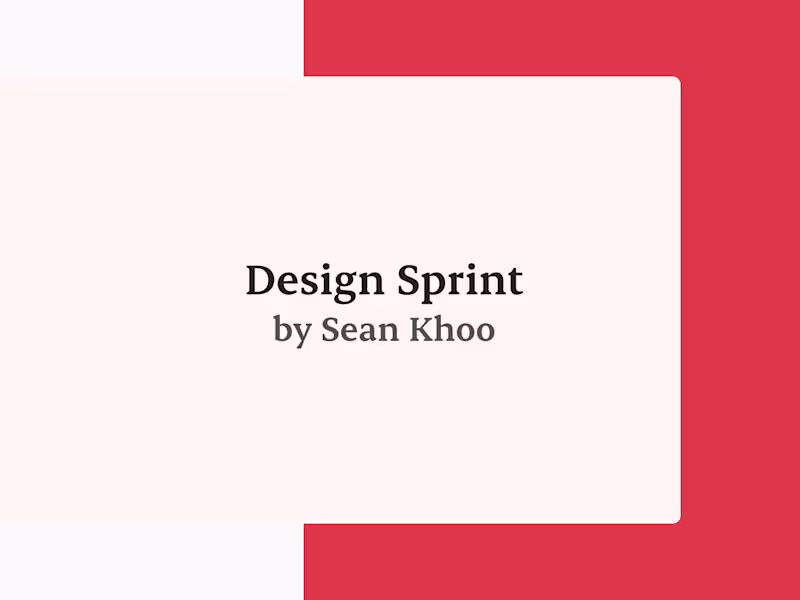 Cover image for Design Sprint