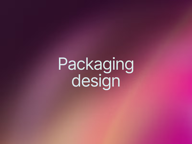 Cover image for Modern and functional packaging design for your product