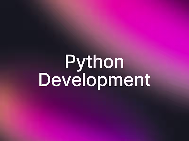 Cover image for Python tools