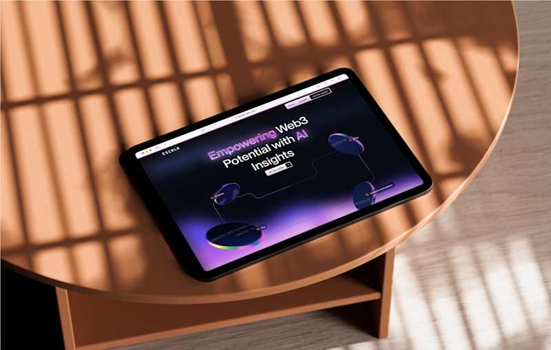 Cover image for Escala - Web3 Website Design