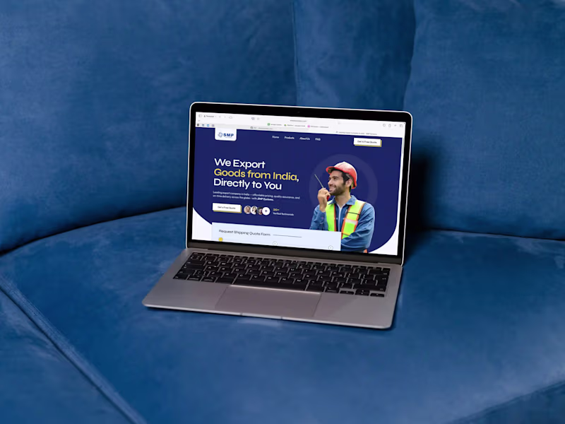 Cover image for Website design & dev for SMP Systems