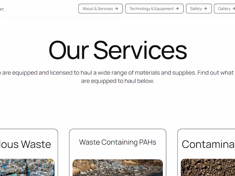 Cover image for Sumas Transport