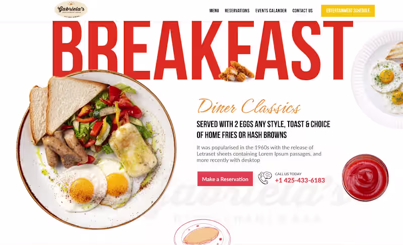 Cover image for Brand Evolution for Gabriela's Restaurant and Bar