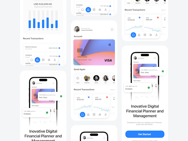 Cover image for Banking App UI Design