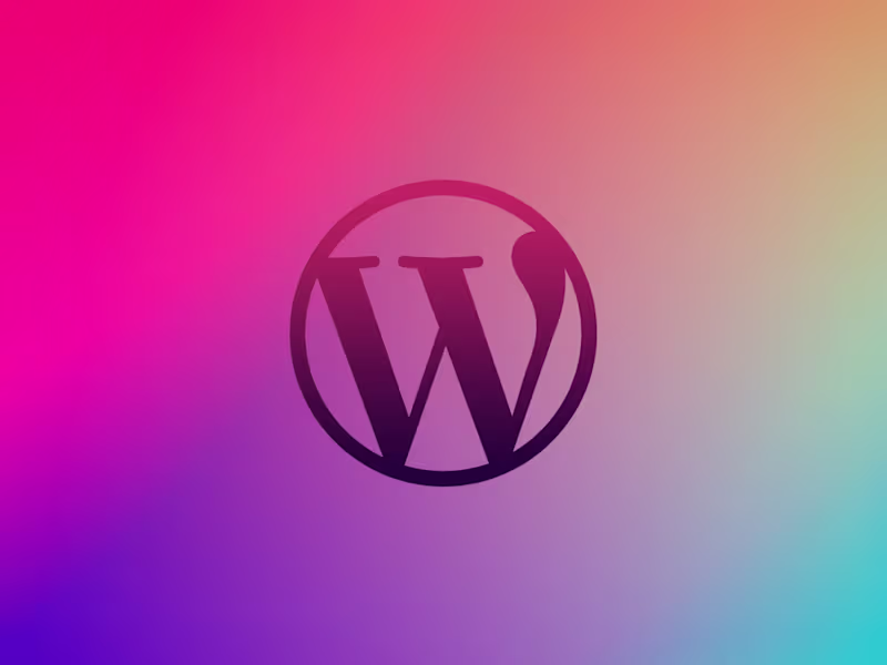 Cover image for WordPress Landing Page