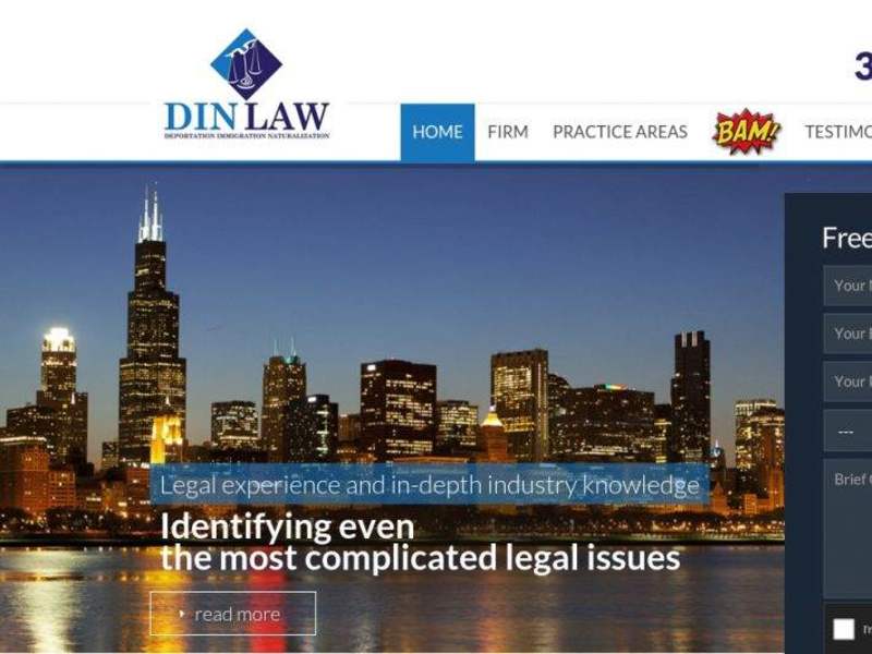 Cover image for Din Law Firm Website Enhancement