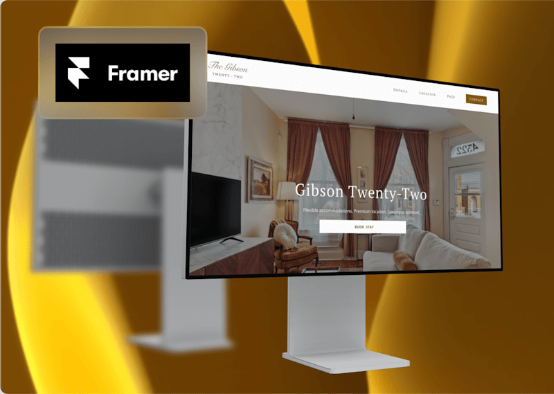 Cover image for Framer Landing Page