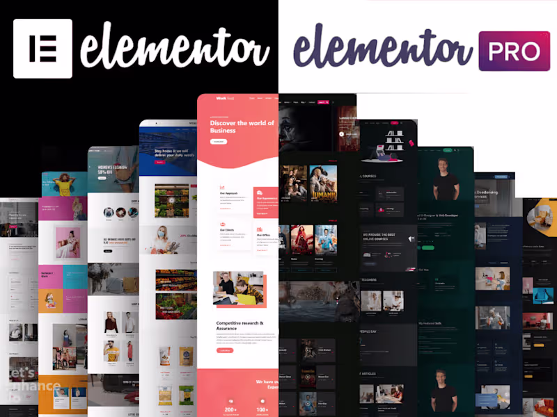 Cover image for Elementor Expert | Elementor Pro Expert | WordPress Developer