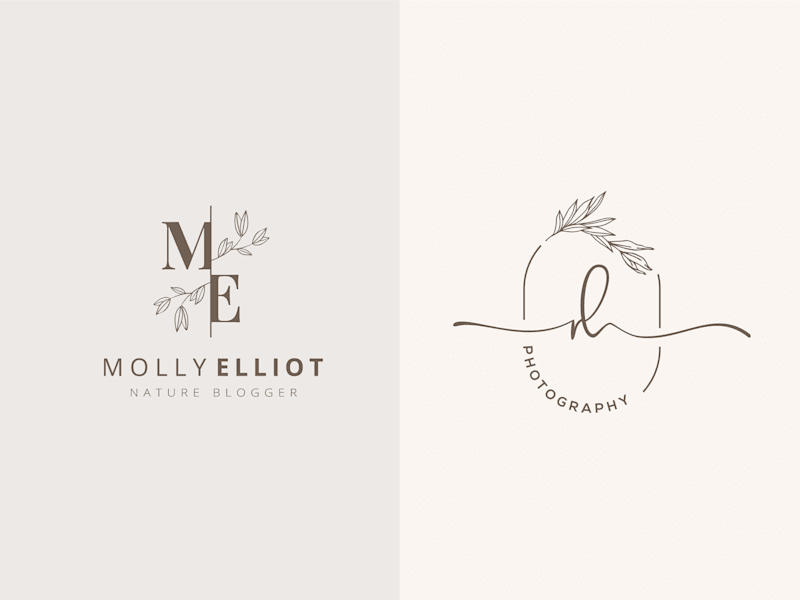 Cover image for I will design beautiful hand drawn botanical boho logo design