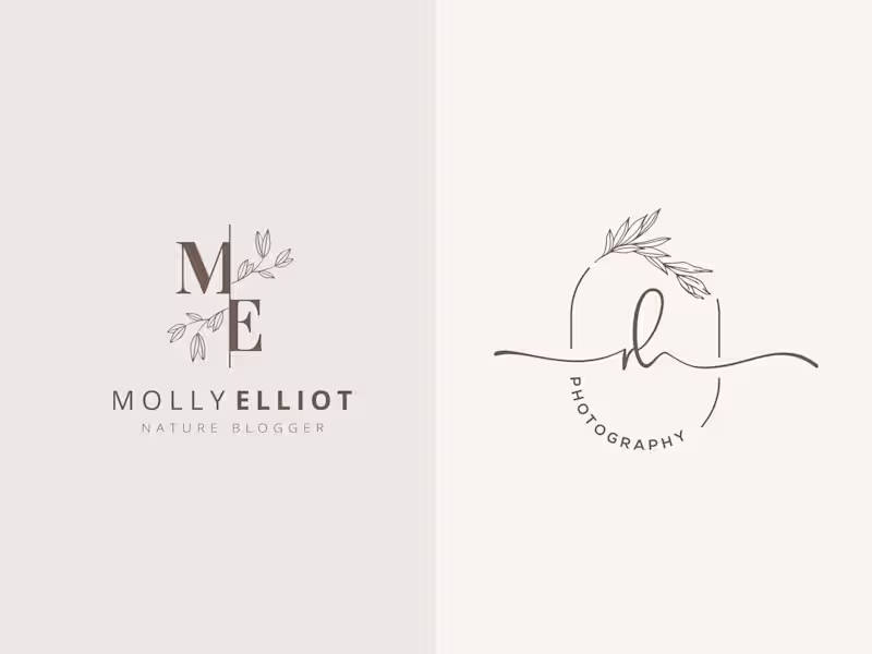 Cover image for I will design beautiful hand drawn botanical boho logo design