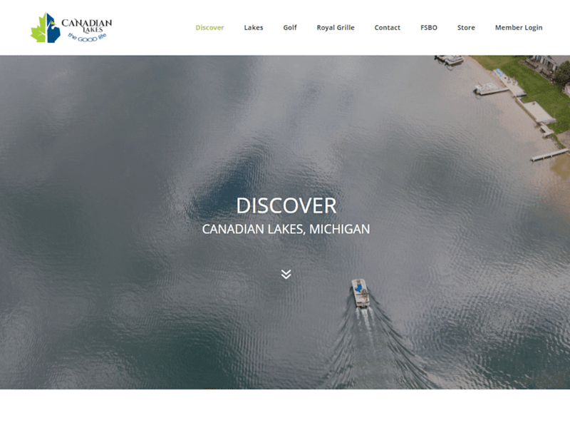 Cover image for Website Redesign - Canadian Lakes