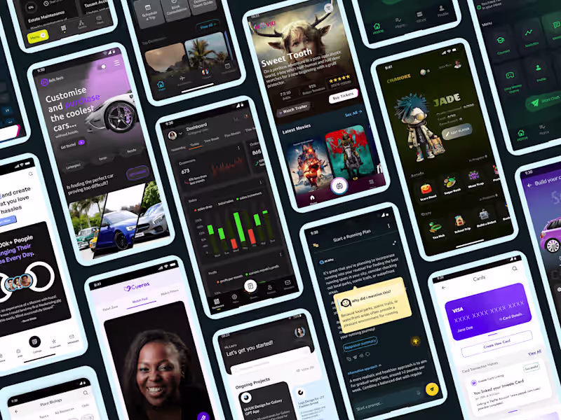 Cover image for End-to-End Design of a Sleek and Functional Mobile App
