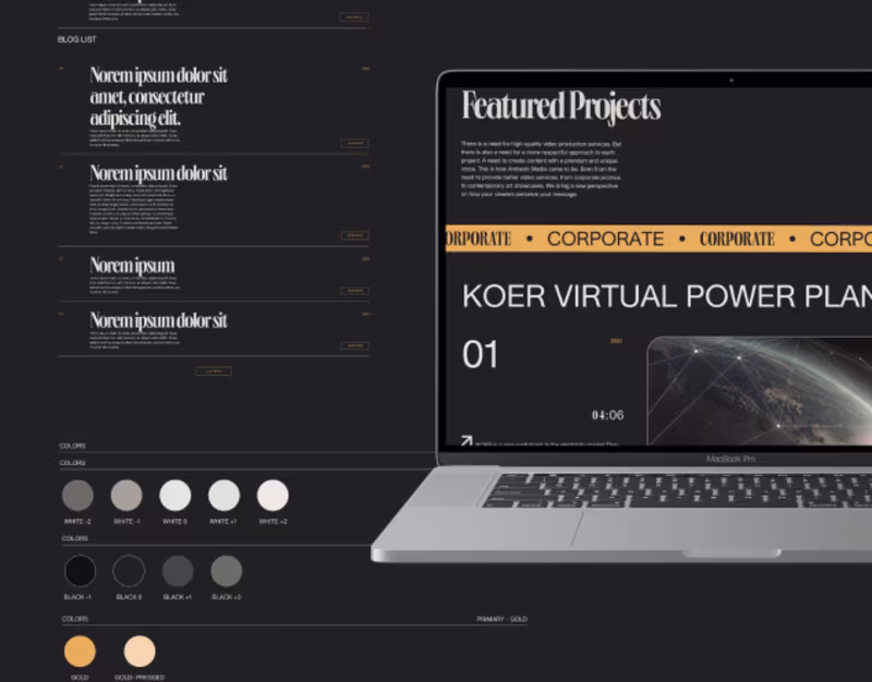 Cover image for Design System for save your time and be consistant in visuals