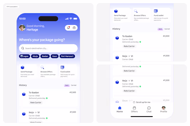 Cover image for A P2P App concept