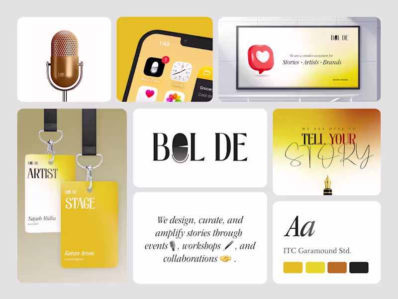 Cover image for Bolde Media - Creative Agency Website