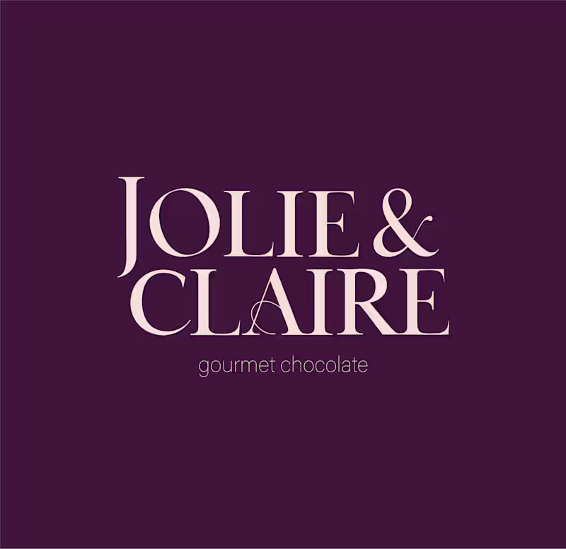Cover image for Jolie & Claire - gourmet chocolate