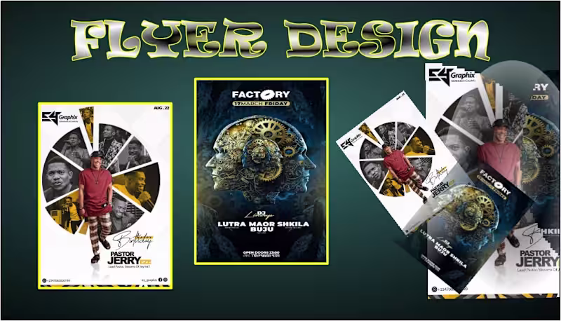 Cover image for I will design a banner,poster,flyer,business cards for you