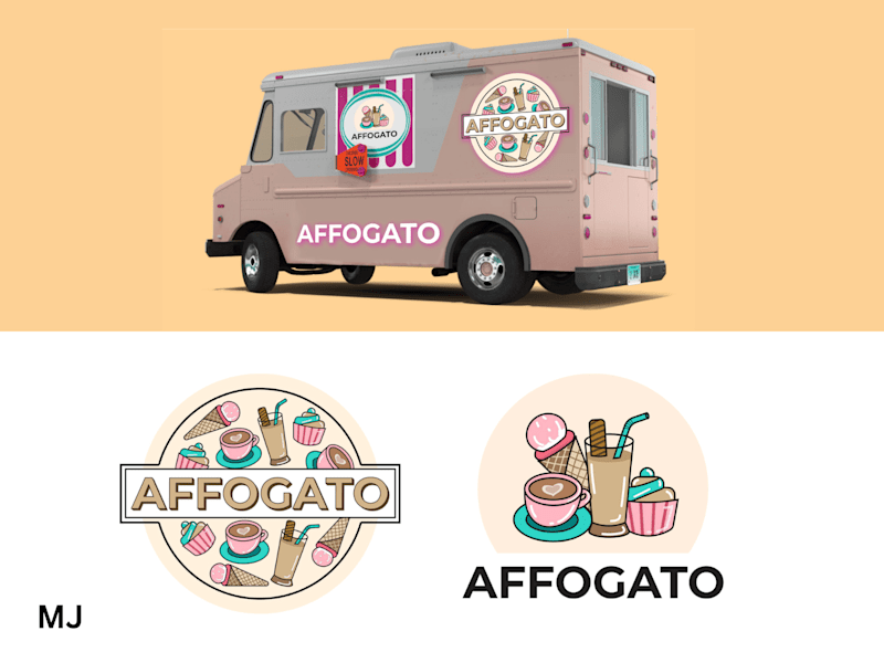 Cover image for Affogato Logo Design 