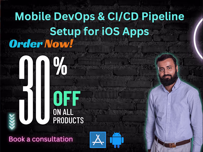 Cover image for Mobile DevOps & CI/CD Pipeline Setup for iOS Apps
