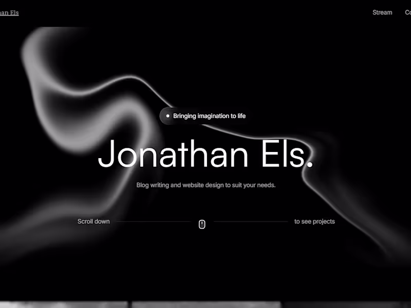 Cover image for Jonathan Els