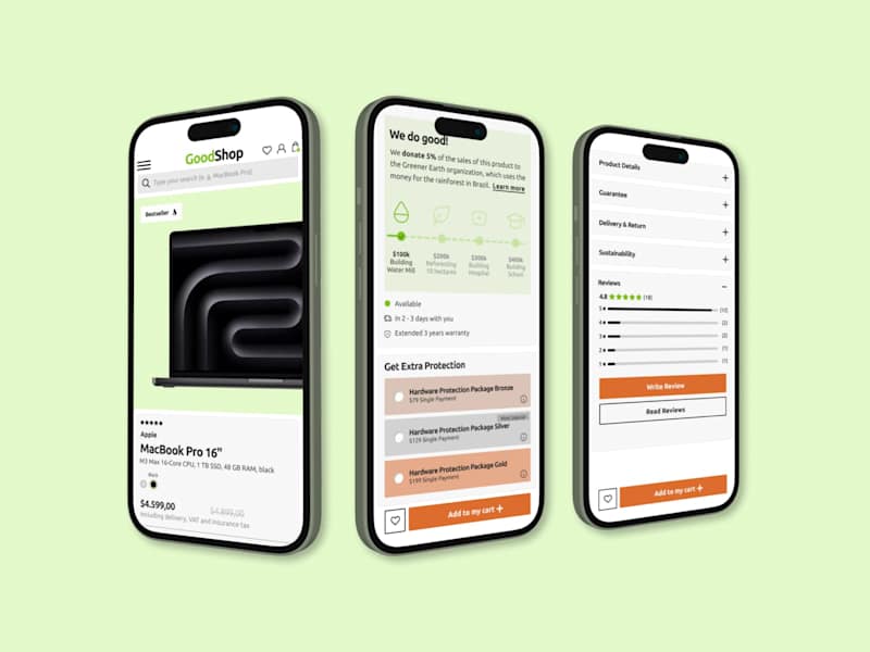 Cover image for UI Designs Electronics E-commerce Platform