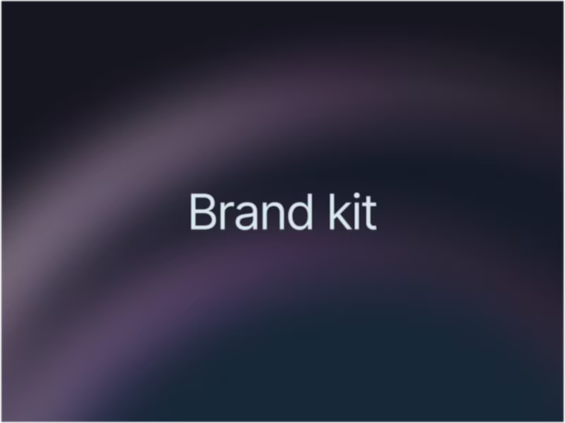 Cover image for Clean, bold branding kits that match your voice and vision.
