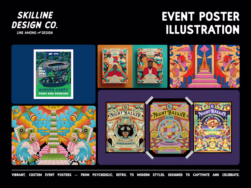 Cover image for Event Poster Illustration