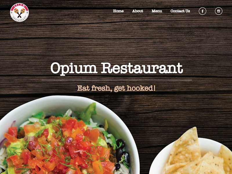 Cover image for Opium Restaurant | Website