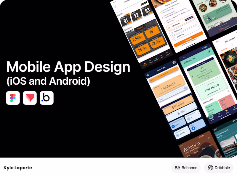 Cover image for Mobile App Design (iOS and Android)