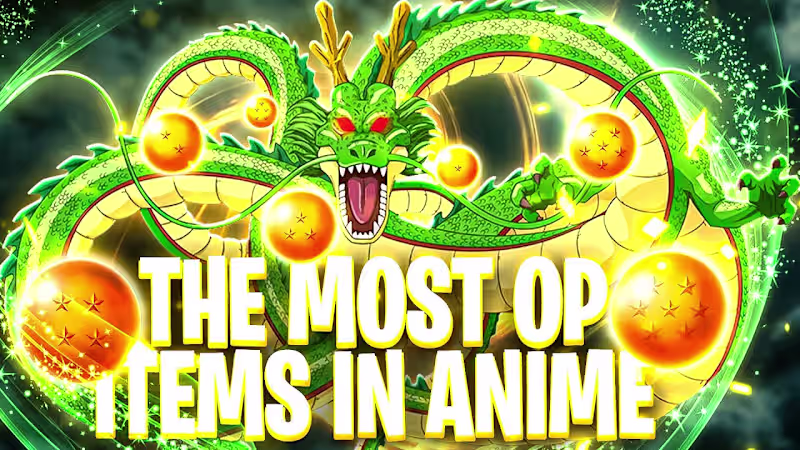 Cover image for Top Overpowered Anime Items