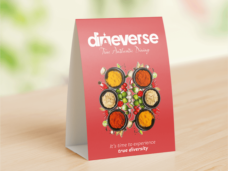 Cover image for Dineverse© - Full Branding and Concept