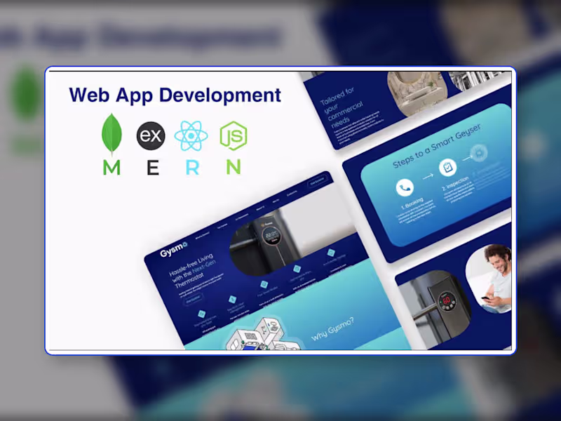 Cover image for MERN Web Experience for Smart Home Product