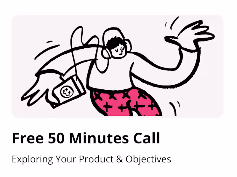Cover image for 👋 Free 50 Min Call: Exploring Your Product & Objectives