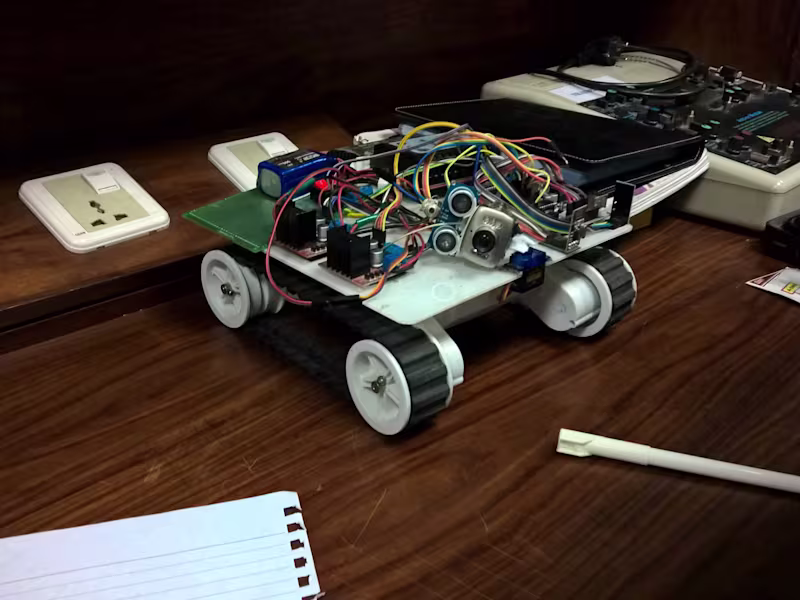 Cover image for 
Disaster Surveillance Robot