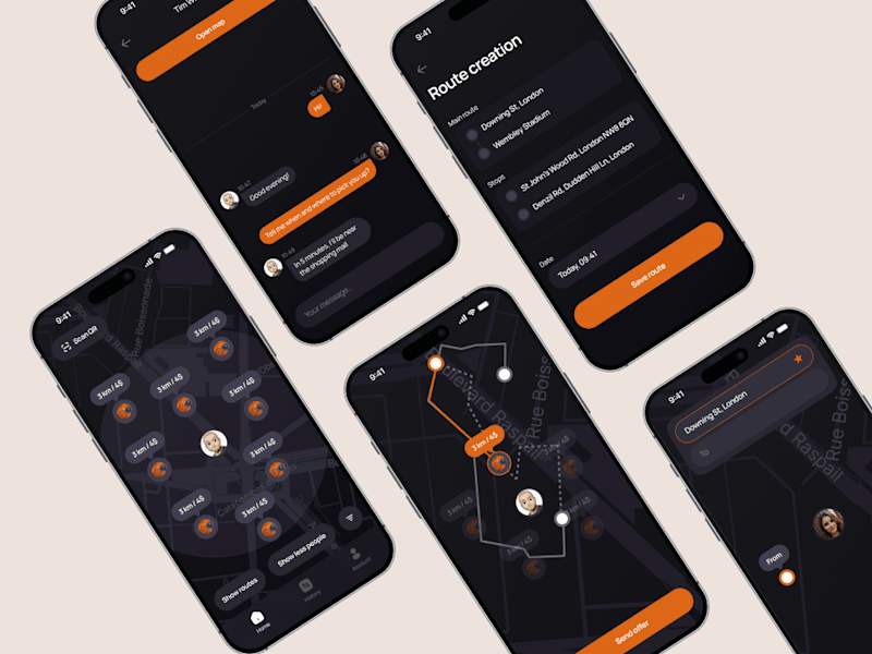 Cover image for Ride-Sharing Mobile Application Development