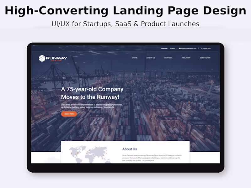 Cover image for Landing Page Design for Conversions