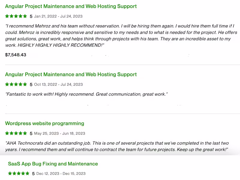 Cover image for Top rate custom web development services